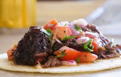 Smoked Beef Cheeks (Barbacoa) Tacos