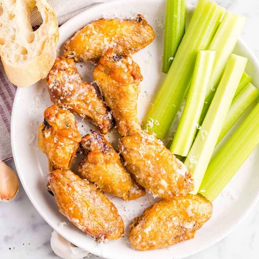 Alitas de pollo en freidora de aire