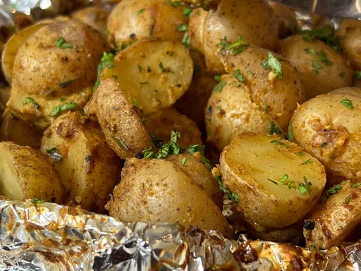 Patatas Ahumadas con Mostaza