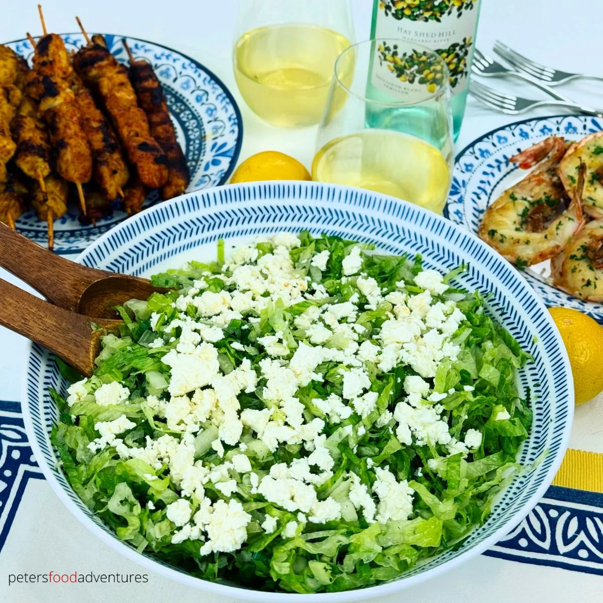 Maroulosalata (Greek Lettuce Salad)