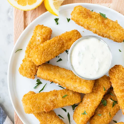 Varitas de pescado en freidora de aire