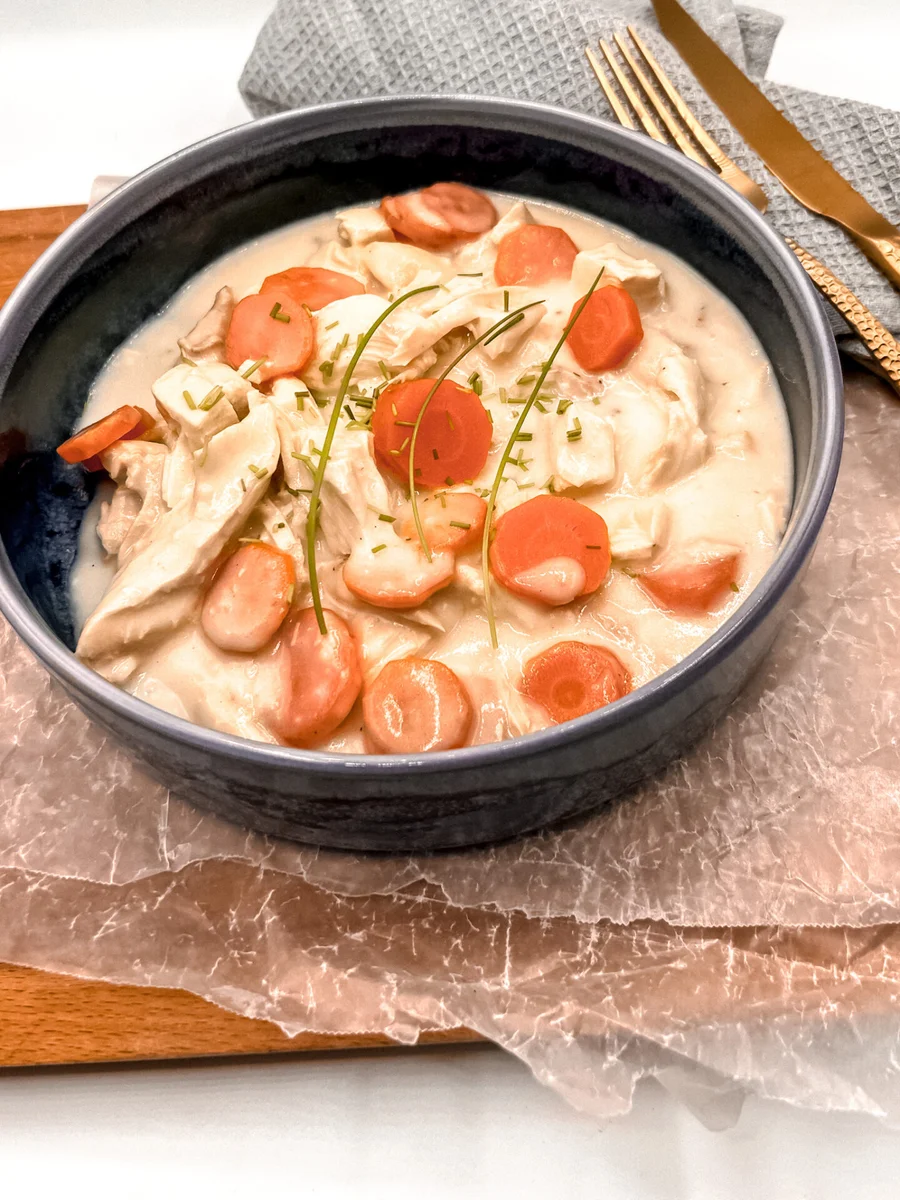 Hühnerfrikassee- schmeckt wie früher!