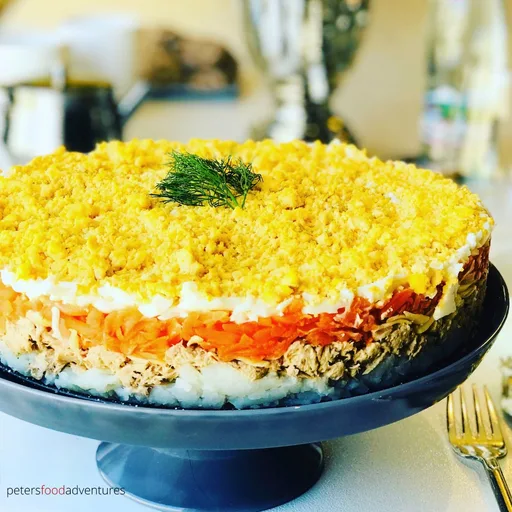 Mimosa Salad (Салат Мимоза)