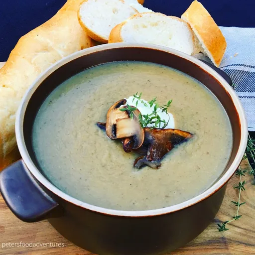 Mushroom Beer Soup
