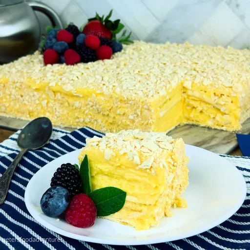 Easy Napoleon Cake Recipe (Video)
