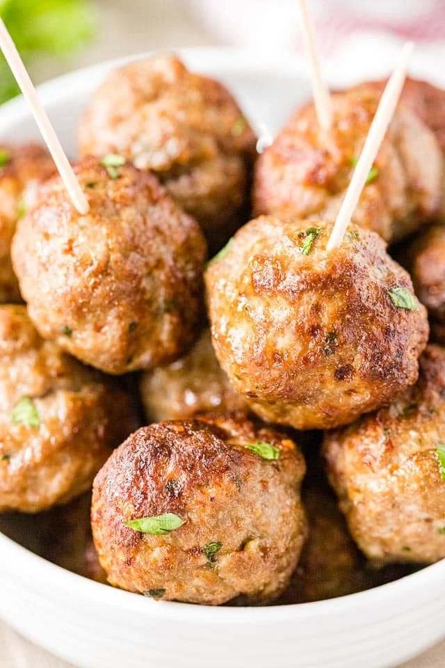 Air Fryer Meatballs