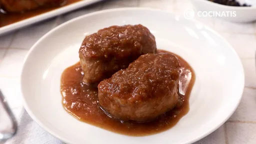 Solomillo de cerdo al Pedro Ximénez