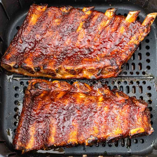 Costillas en freidora de aire