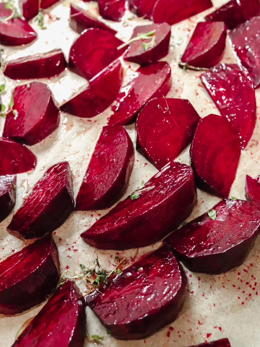 Knusprige Rote Beete aus dem Ofen