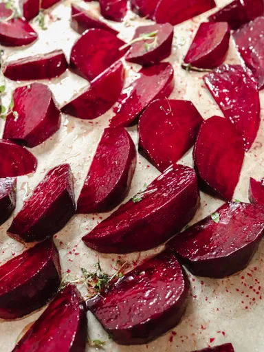 Knusprige Rote Beete aus dem Ofen