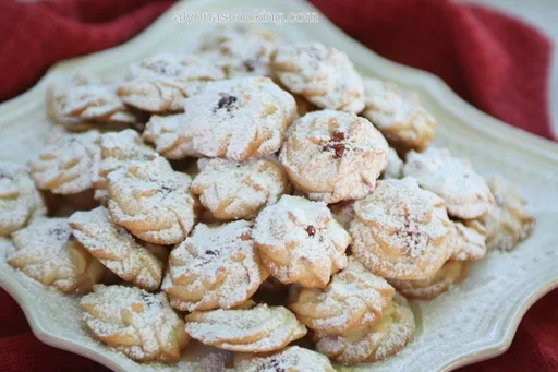 Russian Butter Cookies With Jam