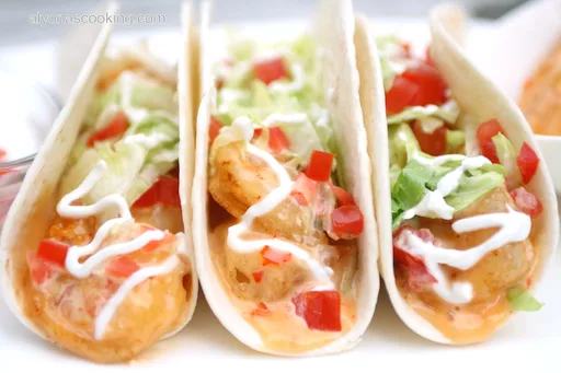 Shrimp Tacos {Bonefish Grill Copycat}