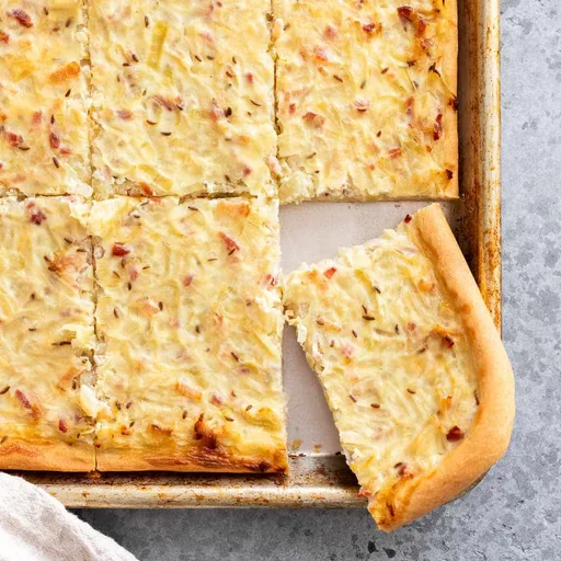 Tarta de cebolla alsaciana