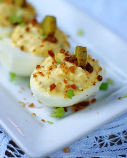 Huevos Rellenos Estilo Casero