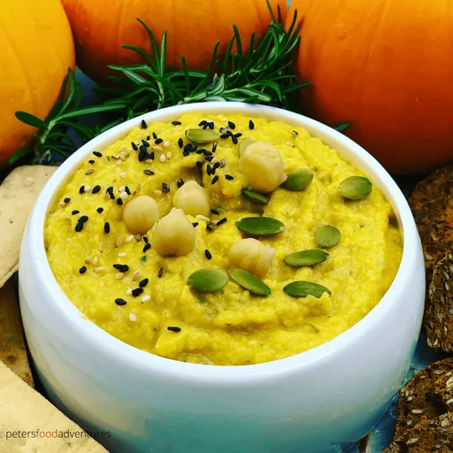 Receta de hummus de calabaza
