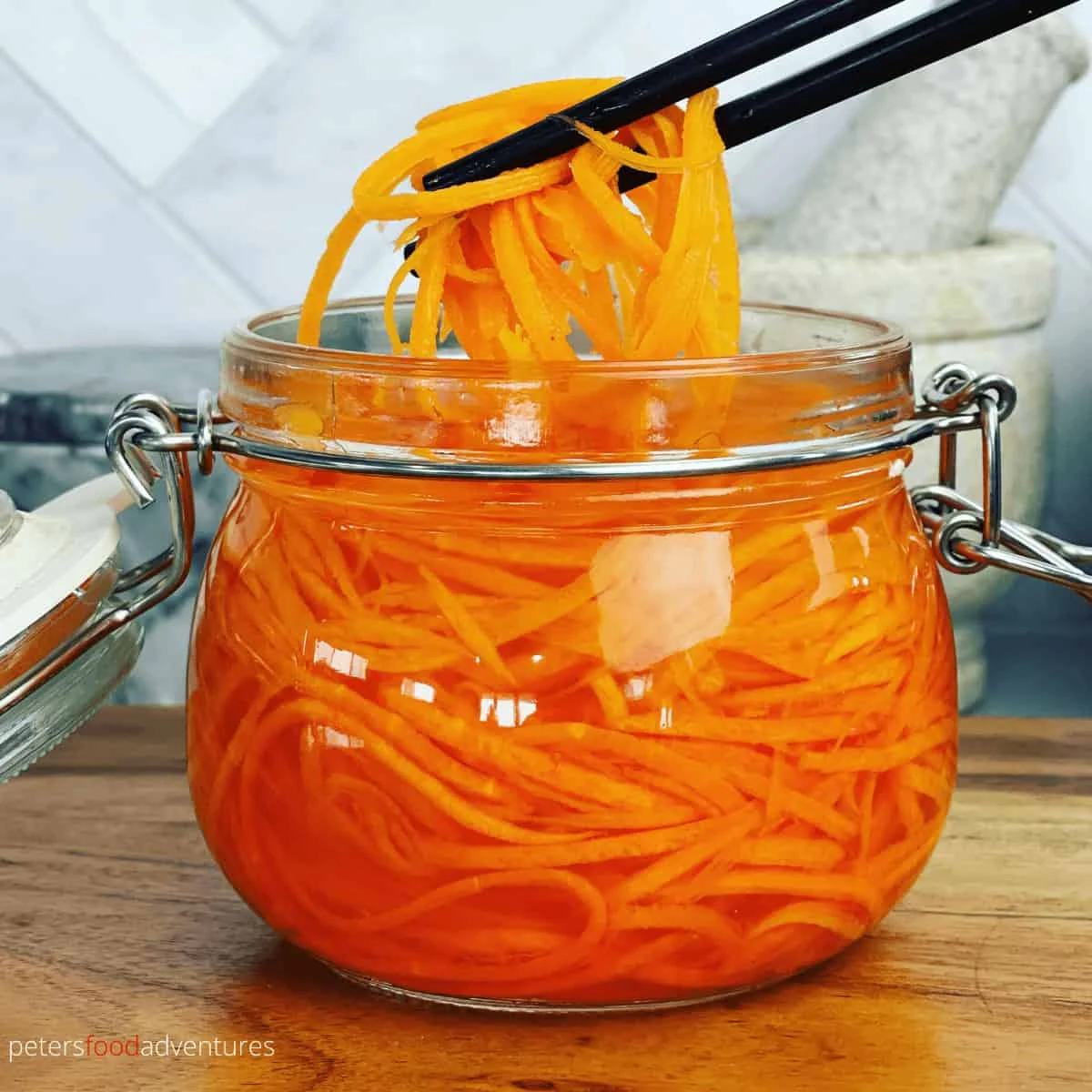 Quick Pickled Carrots