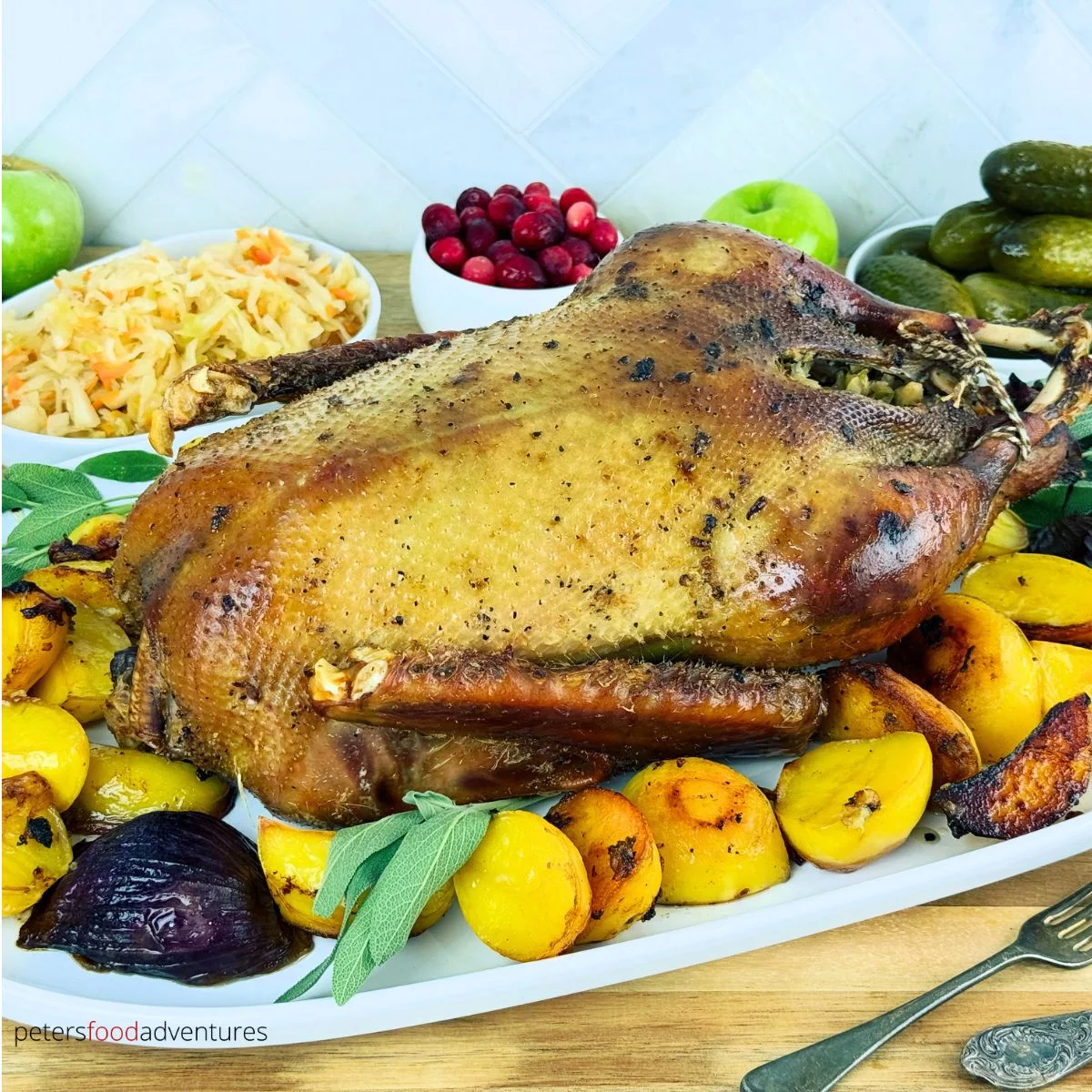 Roast Goose - Russian Style