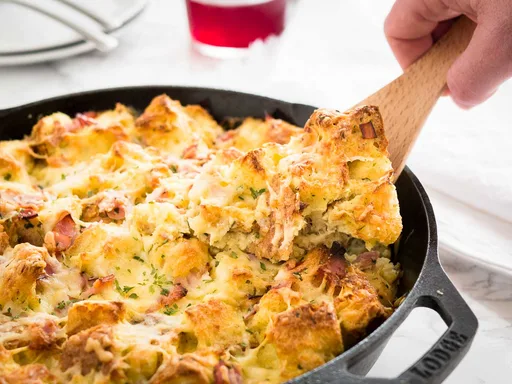 Ham and Cheese Breakfast Casserole