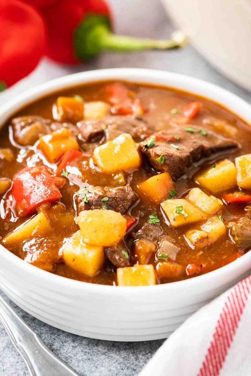 German Goulash (Rindergulasch)