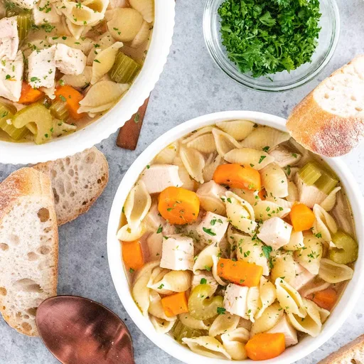 Instant Pot Turkey Soup
