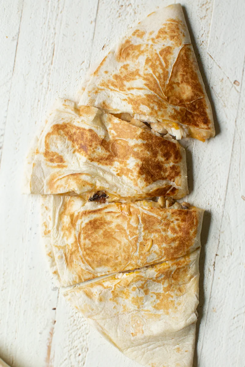 Receta de quesadilla de pollo de Taco Bell