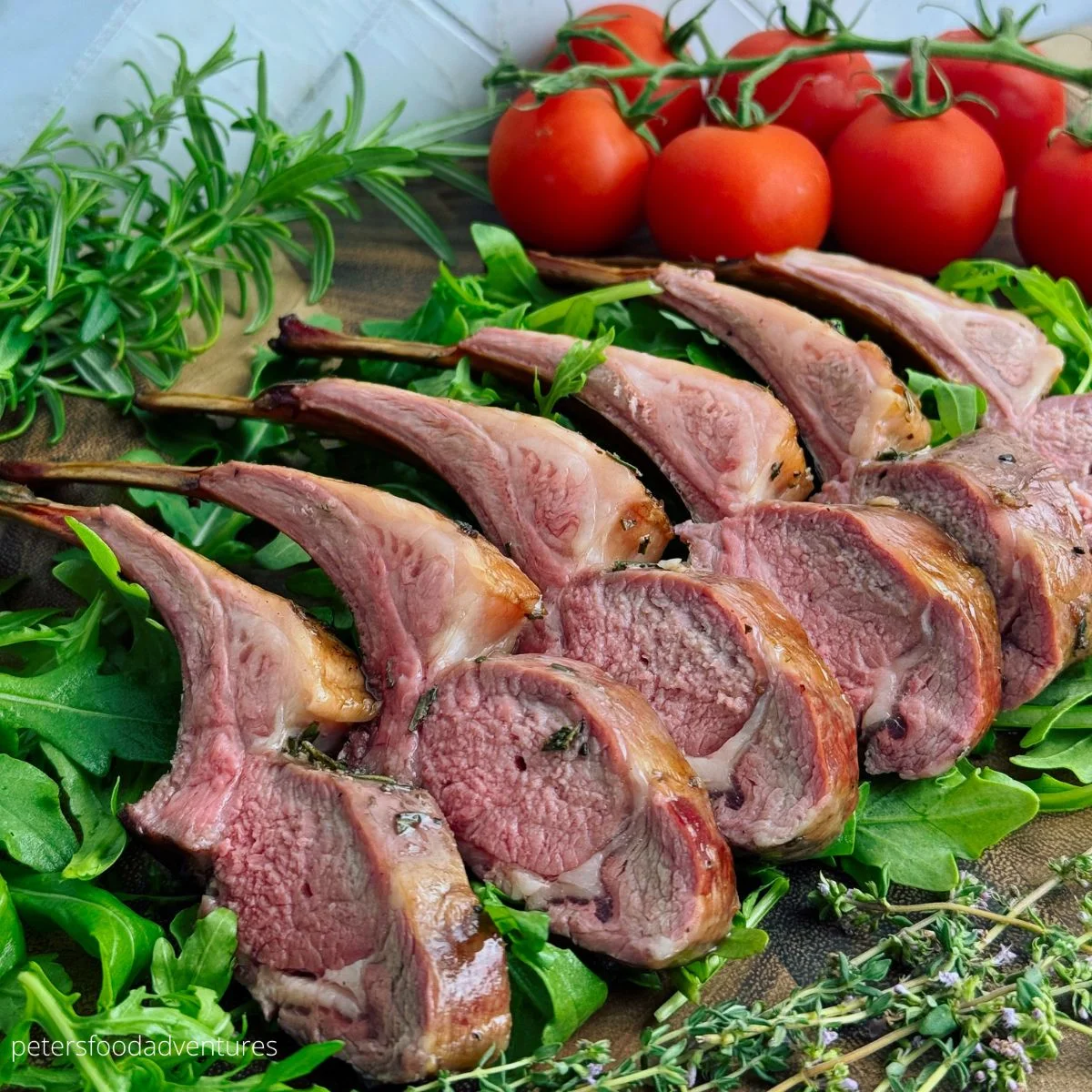 Smoked Rack of Lamb Recipe (Garlic Herb Rub)