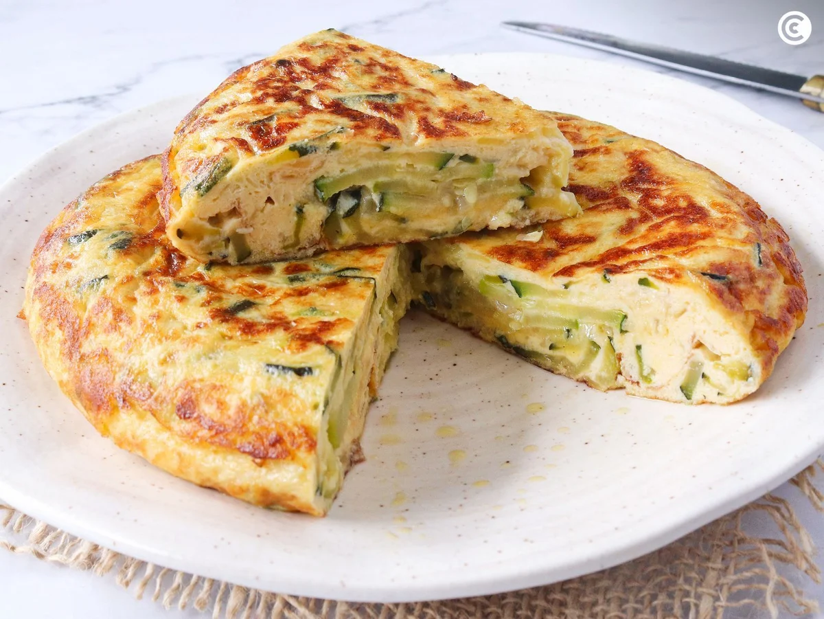 Tortilla de calabacín
