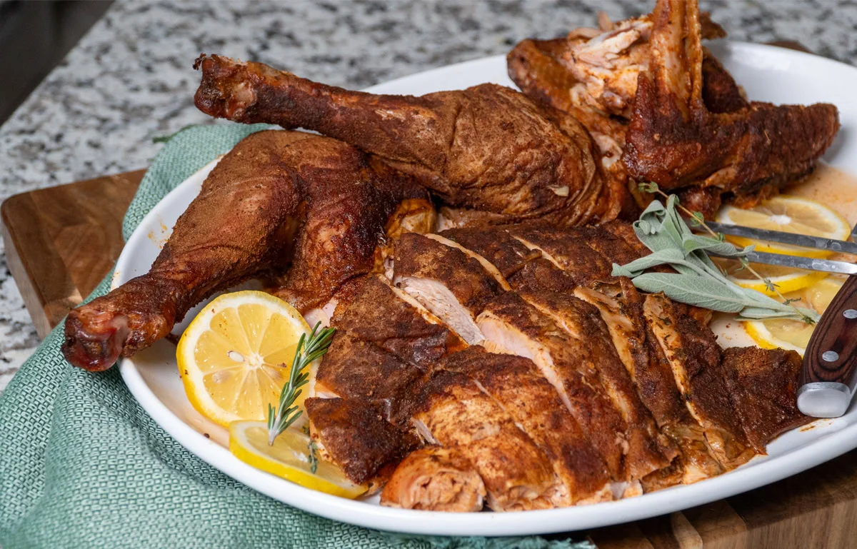 Smoked Cajun Turkey