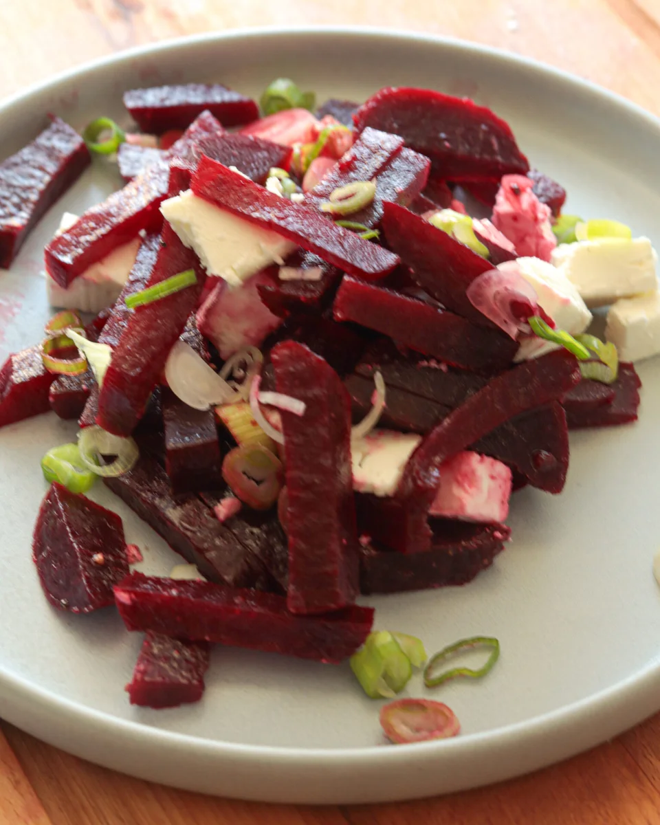 Rote Beete Salat mit Feta- einfach, schnell & richtig gut