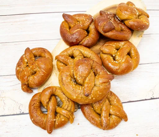 Soft Whole Wheat Pretzels