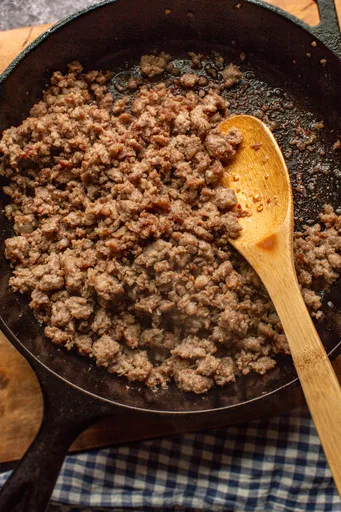 Receta de salchicha de desayuno de jabalí