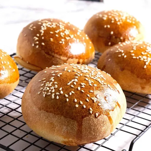 Sourdough Hamburger Buns