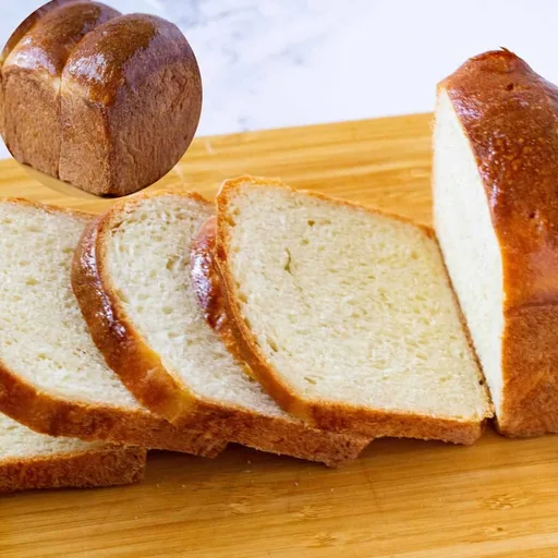 Pan de molde de masa madre