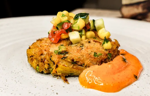 Smoked Crab Cakes