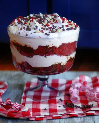 Red Velvet Trifle