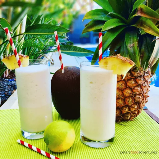 Piña colada sin alcohol