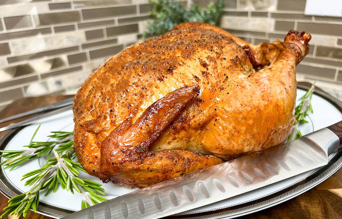 Smoked Orange and Herb Roasted Chicken