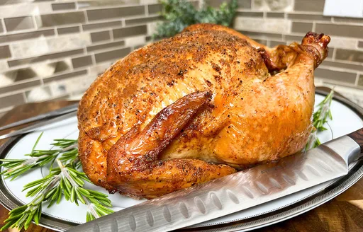 Smoked Orange and Herb Roasted Chicken