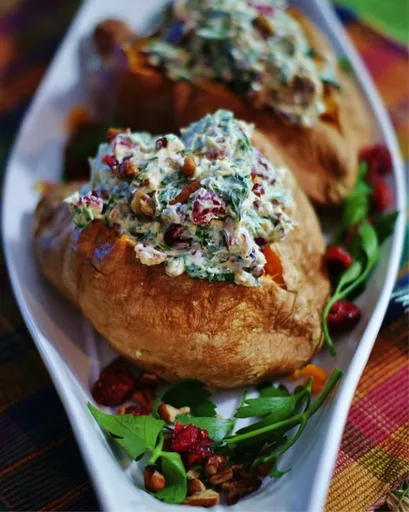 Stuffed Sweet Potatoes