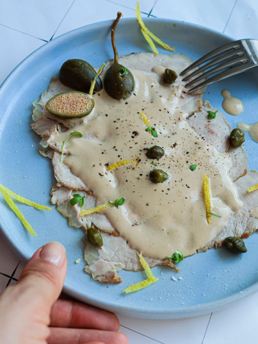 Vitello Tonnato aus dem Ofen