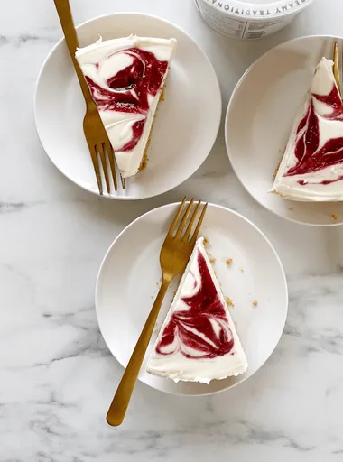 ¡Tarta de queso casi sin horno con variaciones!