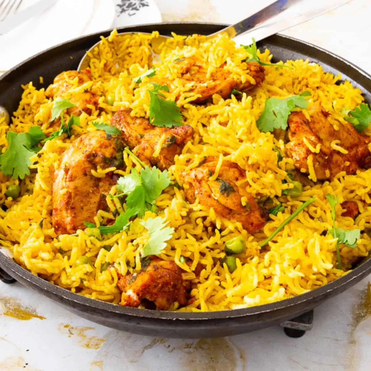 Turmeric Rice with Chicken