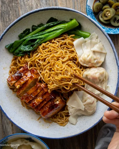 Char Siu Wonton Mee - Kon Lou Wantan Mee