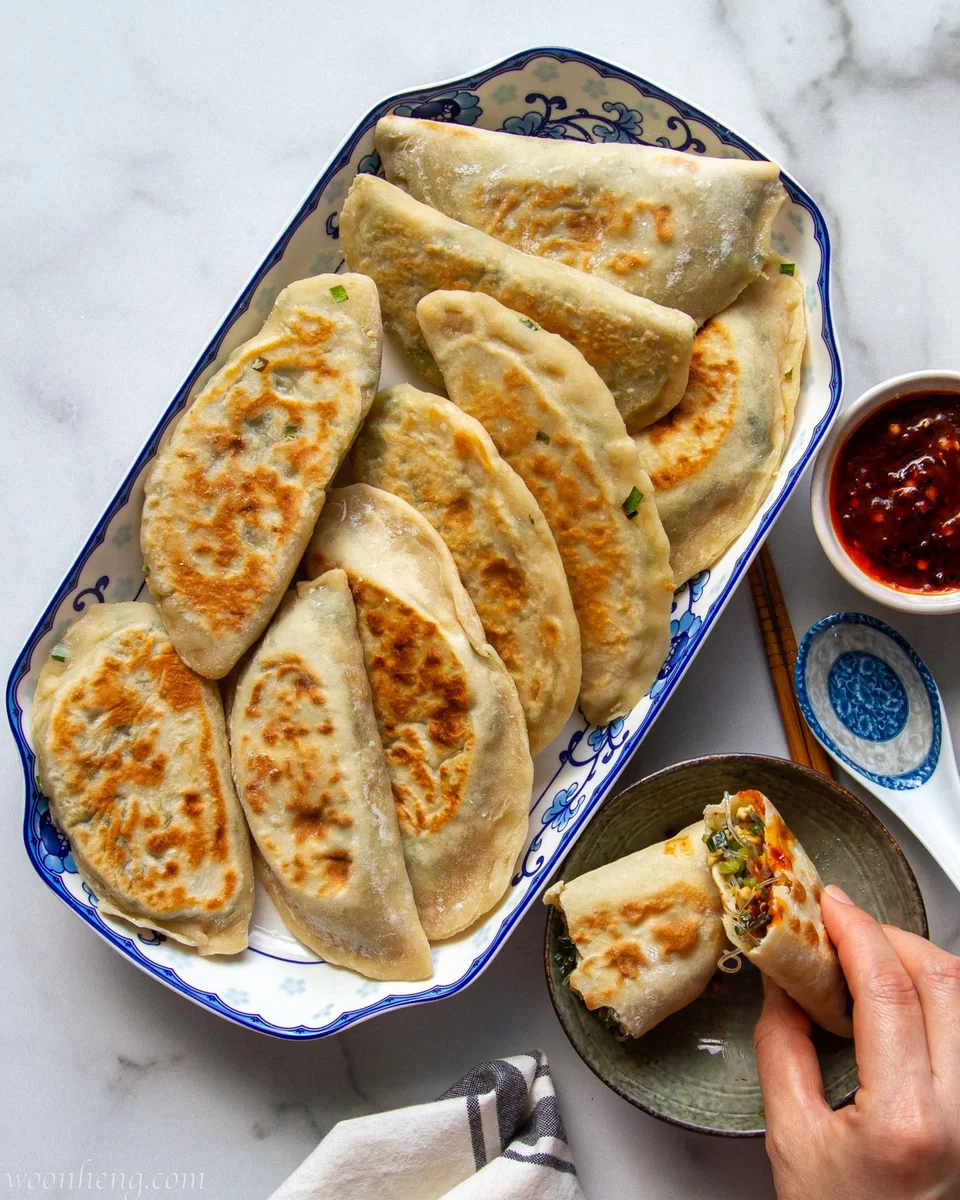 Chinese Chives Pockets '韭菜盒子'