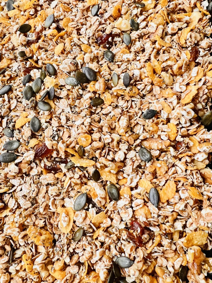 Homemade Granola- a great crunchy muesli to have in stock