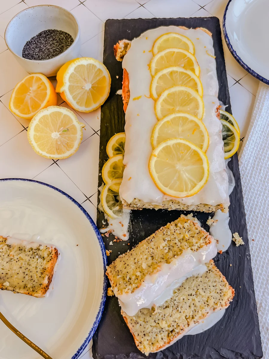 Lemon and poppy seed loaf