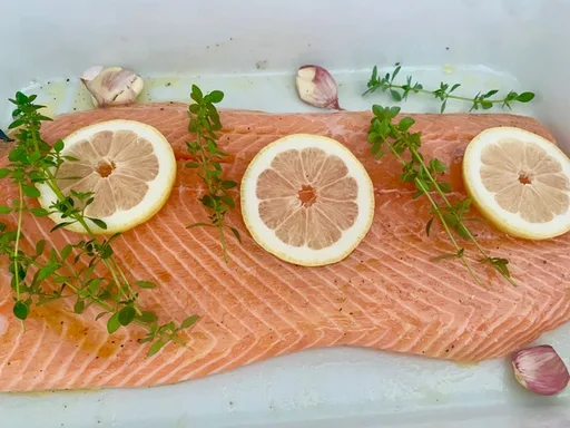 Salmón al Limón al Horno