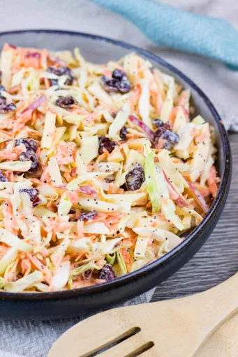 Apple Cranberry Coleslaw