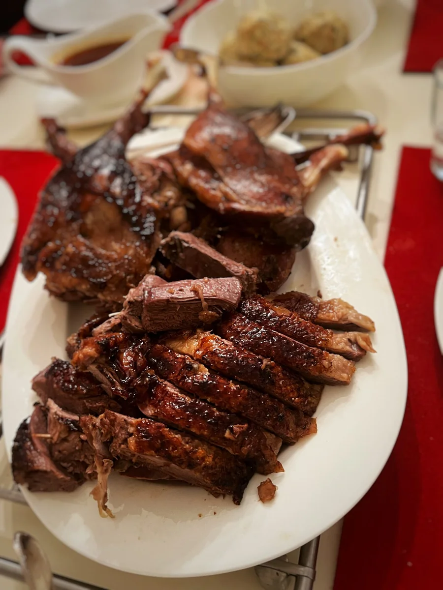 Roasted Goose-great for Christmas
