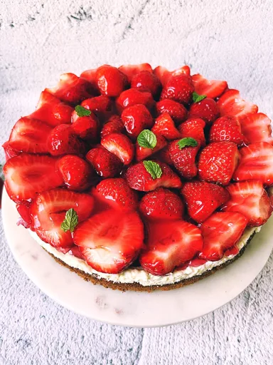 Bizcocho de fresa, perfecto para el Día de la Madre